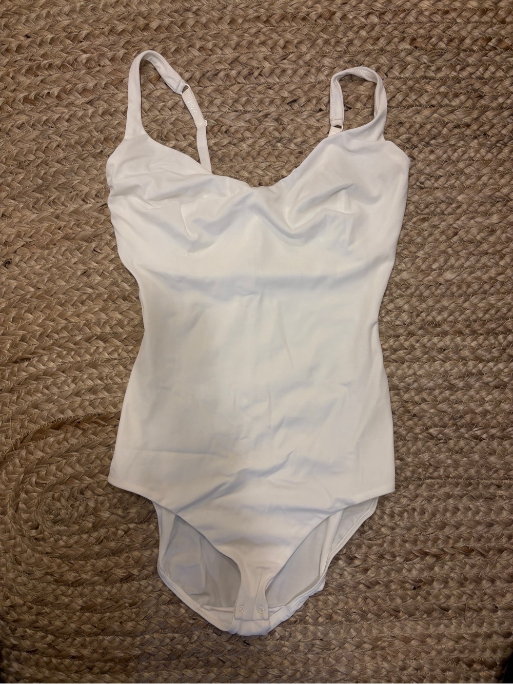 Wolford White Bodysuit Mat De Luxe